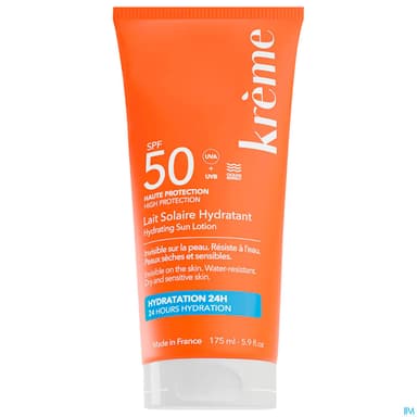 KREME SOL LAIT HYDR SPF50 175ML