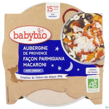 BABYBIO BON/NUIT PATE ITALIEN 260G