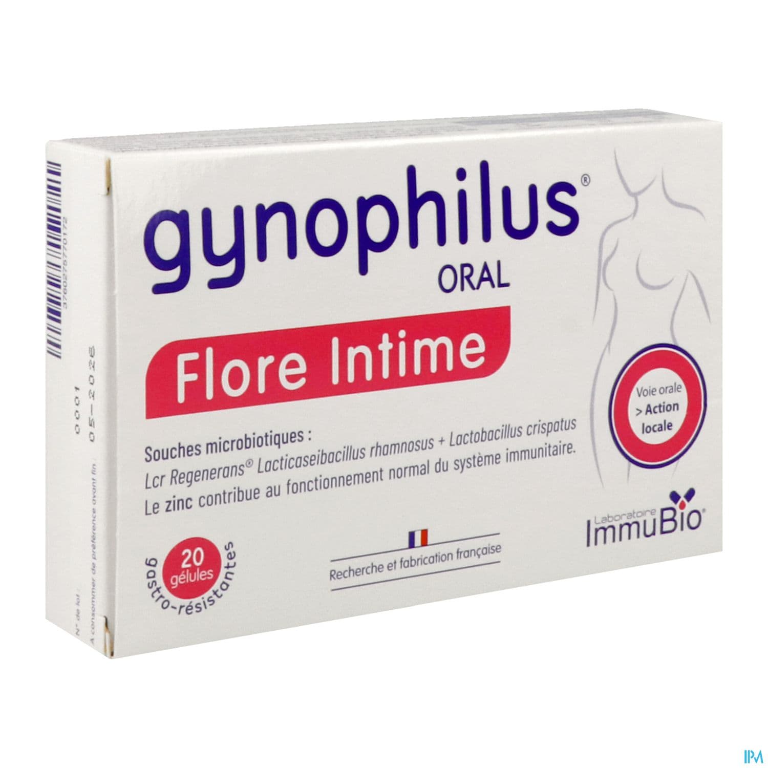 GYNOPHILUS ORAL FLORE INTIM GELU20