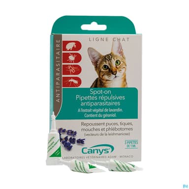 CANYS SPOT ON CHAT PIPET 1ML 3