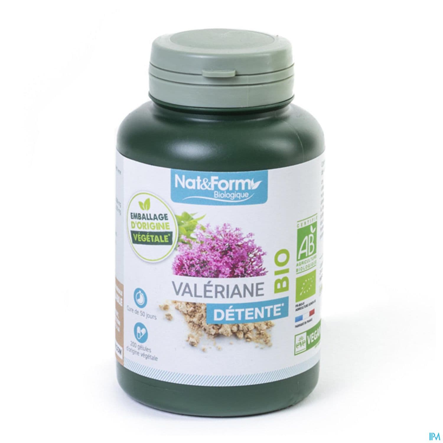 Nat Et Form Bio Valeriane Gelule Vegetale 200 — Pharmacie Centrale de la villette 93 - 24/24 (Pharmacie de garde)