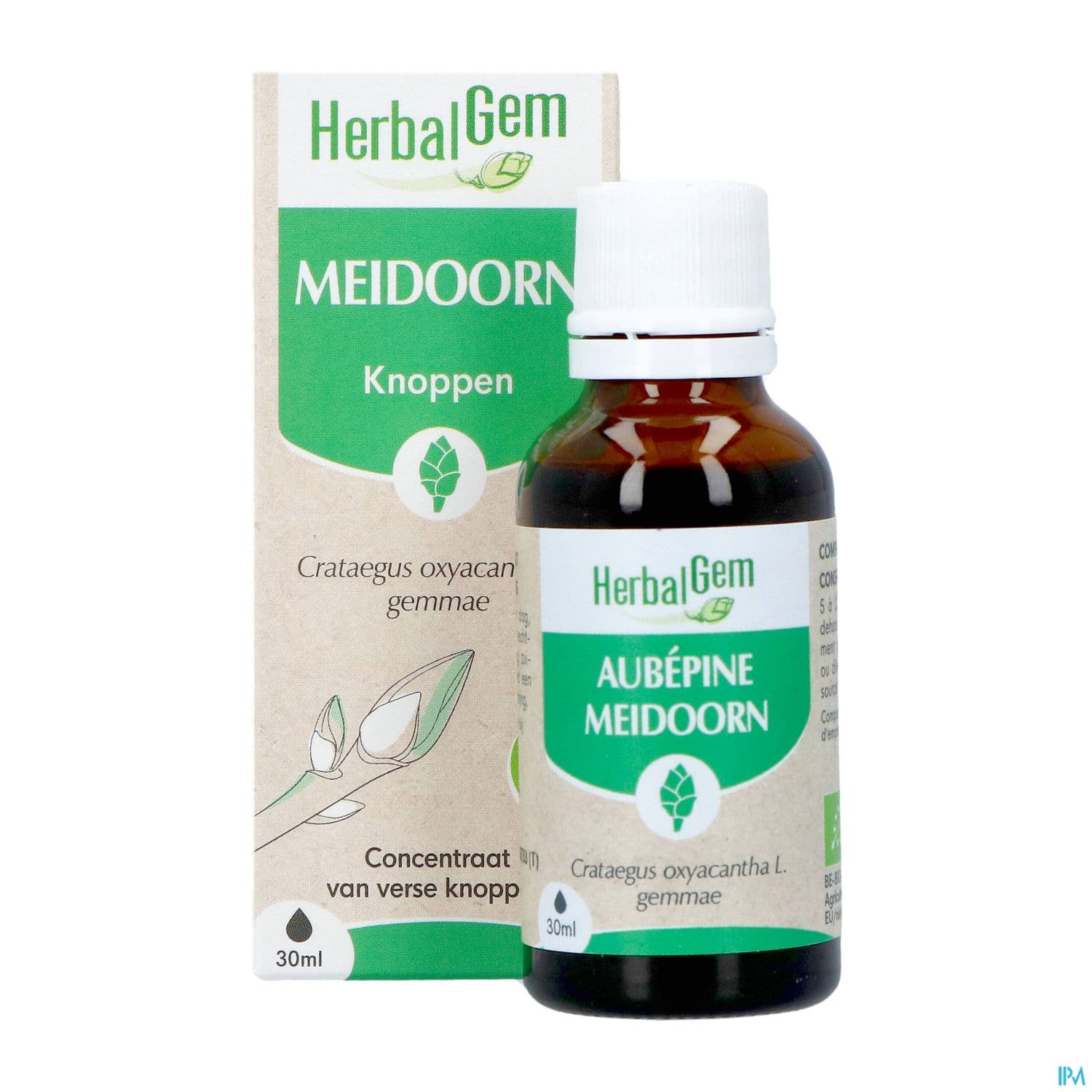 Herbalgem Aubepine Bourgeon Macerat Glyc Bio 30ml