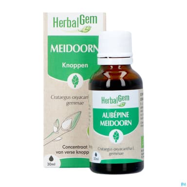 Herbalgem Aubepine Bourgeon Macerat Glyc Bio 30ml