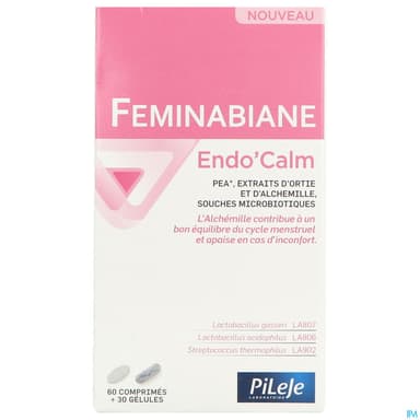 FEMINABIANE ENDO'CALM CPR60+GELU30