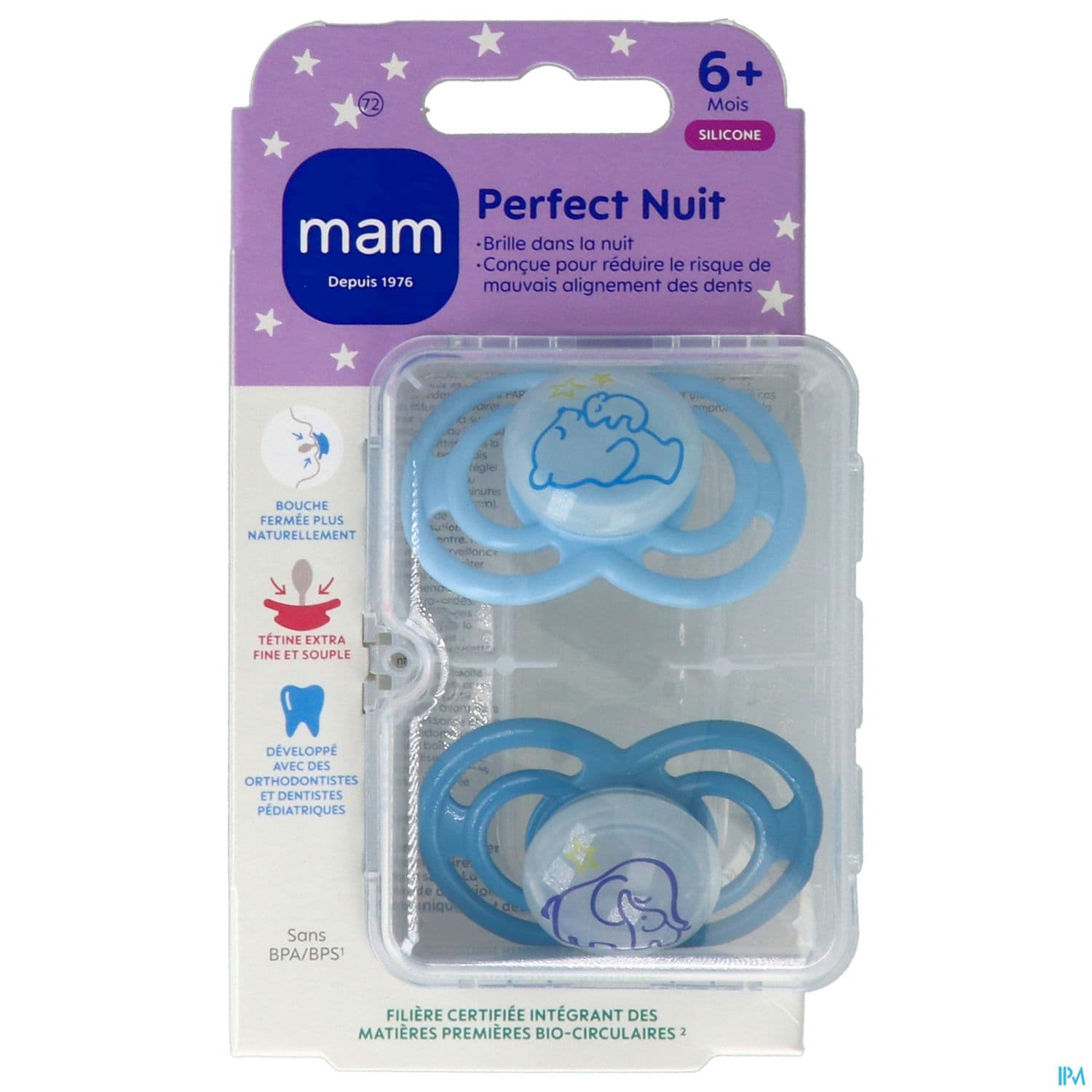 SUCET MAM PERFECT NUIT SIL 6+M X2