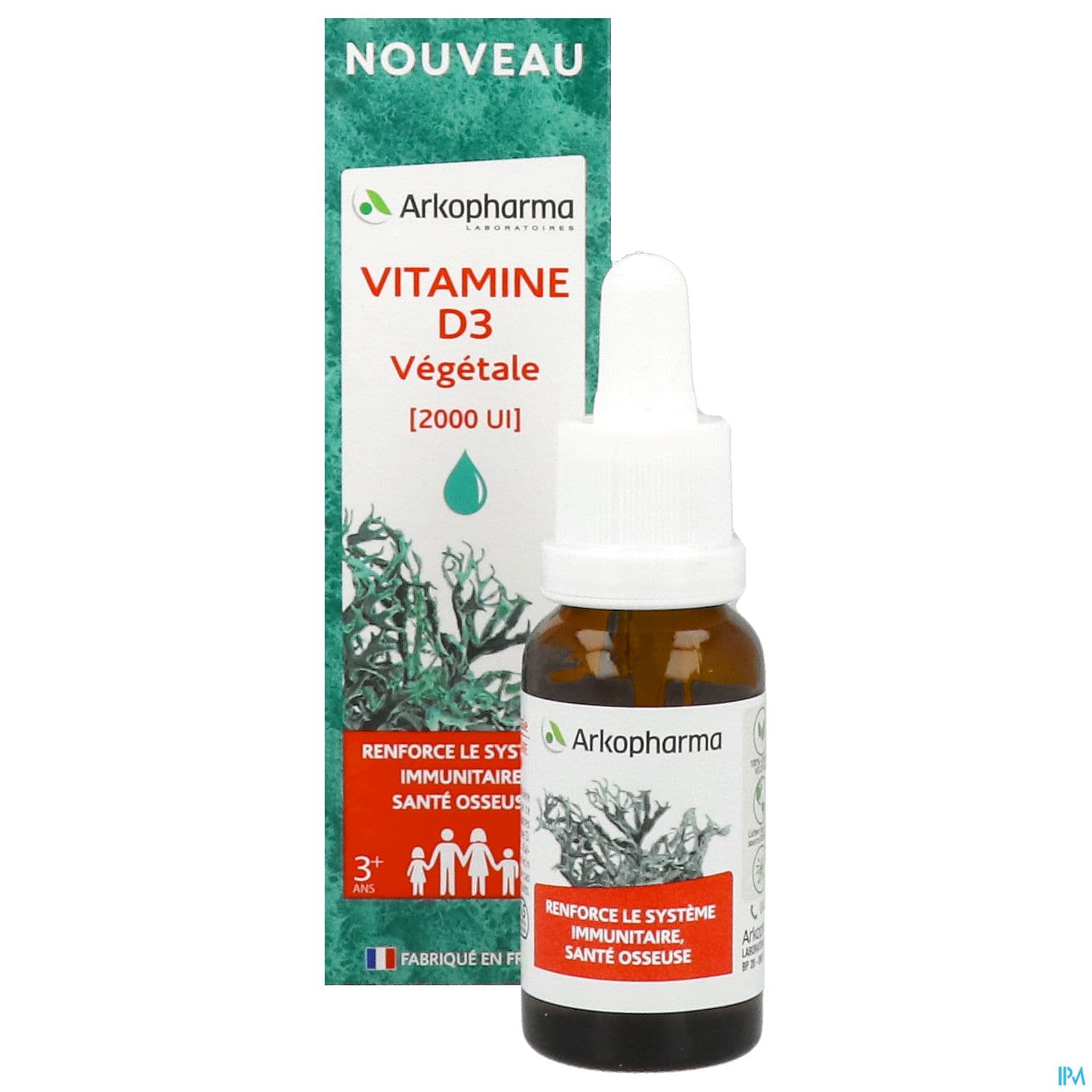 ARKOFL VIT D3 VEG 2000UI 15ML