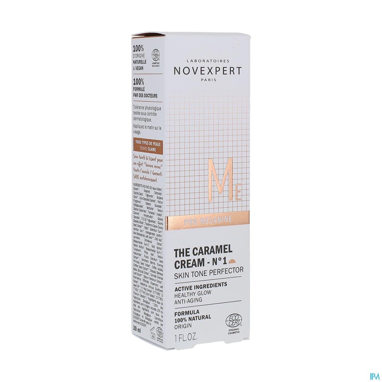 Novexpert La Creme Au Caramel Teinte Claire 30ml