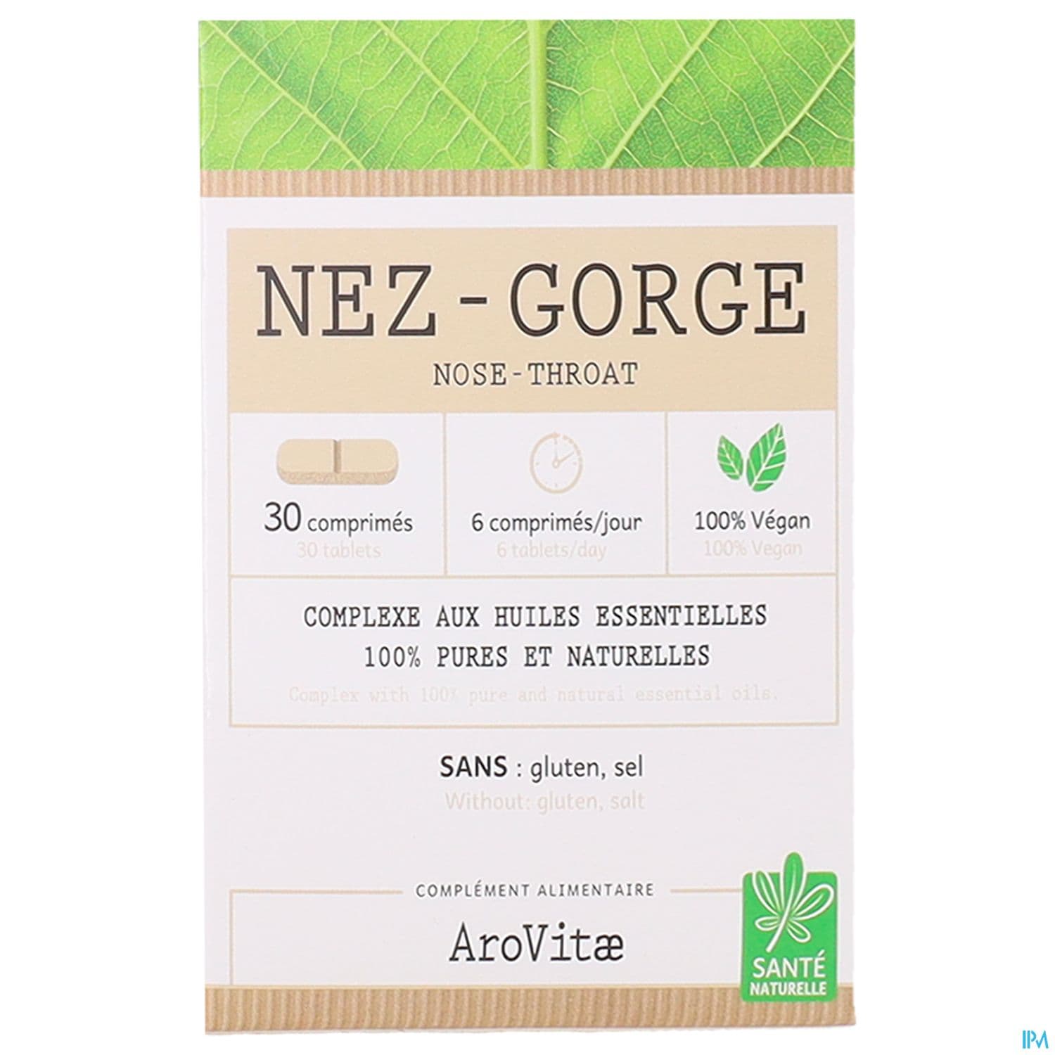 AROVITAE NEZ-GORGE CPR 30