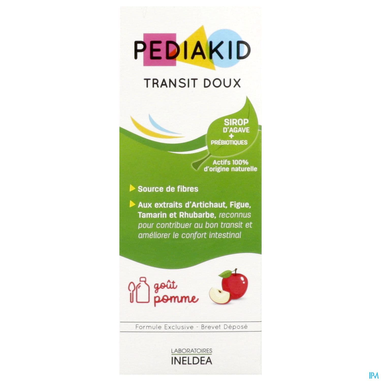 Pediakid Transit Doux Sirop Pomme 125ml