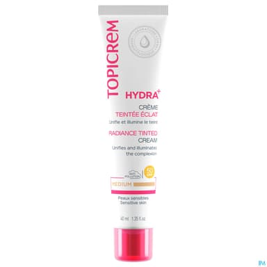 TOPICREM HYDRA+ CR TEINTE MED 40ML