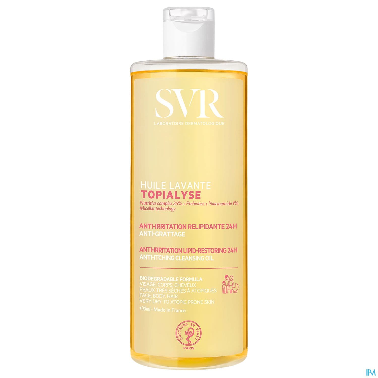 SVR TOPIALYSE HLE LAV MICEL 400ML