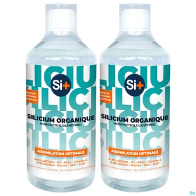 Si+ Silicium Organique Solution Buvable 750ml X2