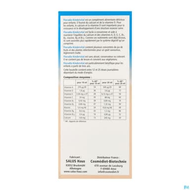 KINDERVITAL BOIS FORT ENF FL250