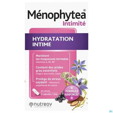 Nutreov Menophytea Hydratation Intime Formule Renforcee Capsule 30
