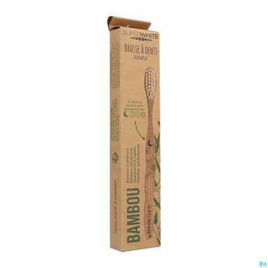 Superwhite Brosse A Dents Bambou Adulte X1