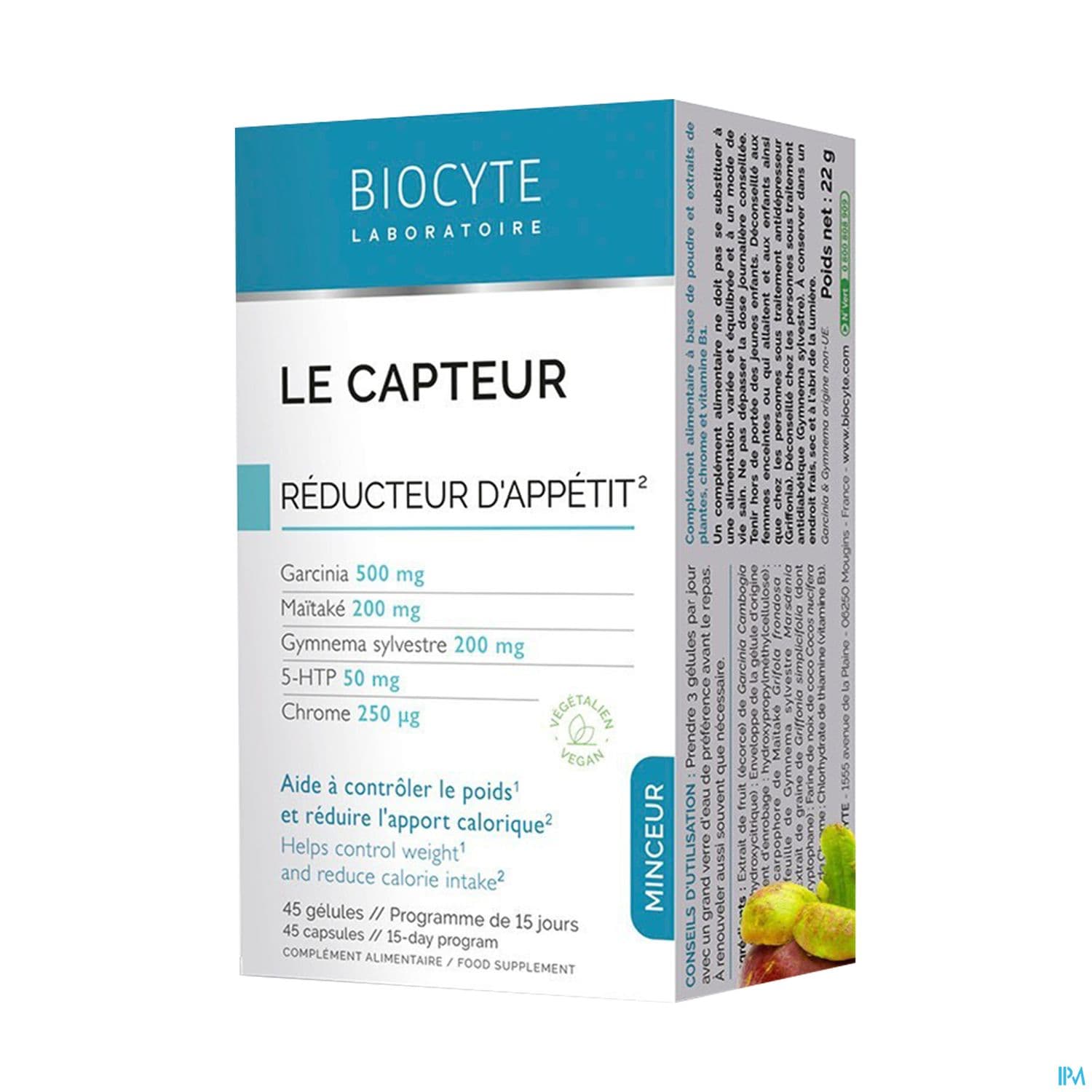 Biocyte Le Capteur Reducteur D'appetit Gelule 45
