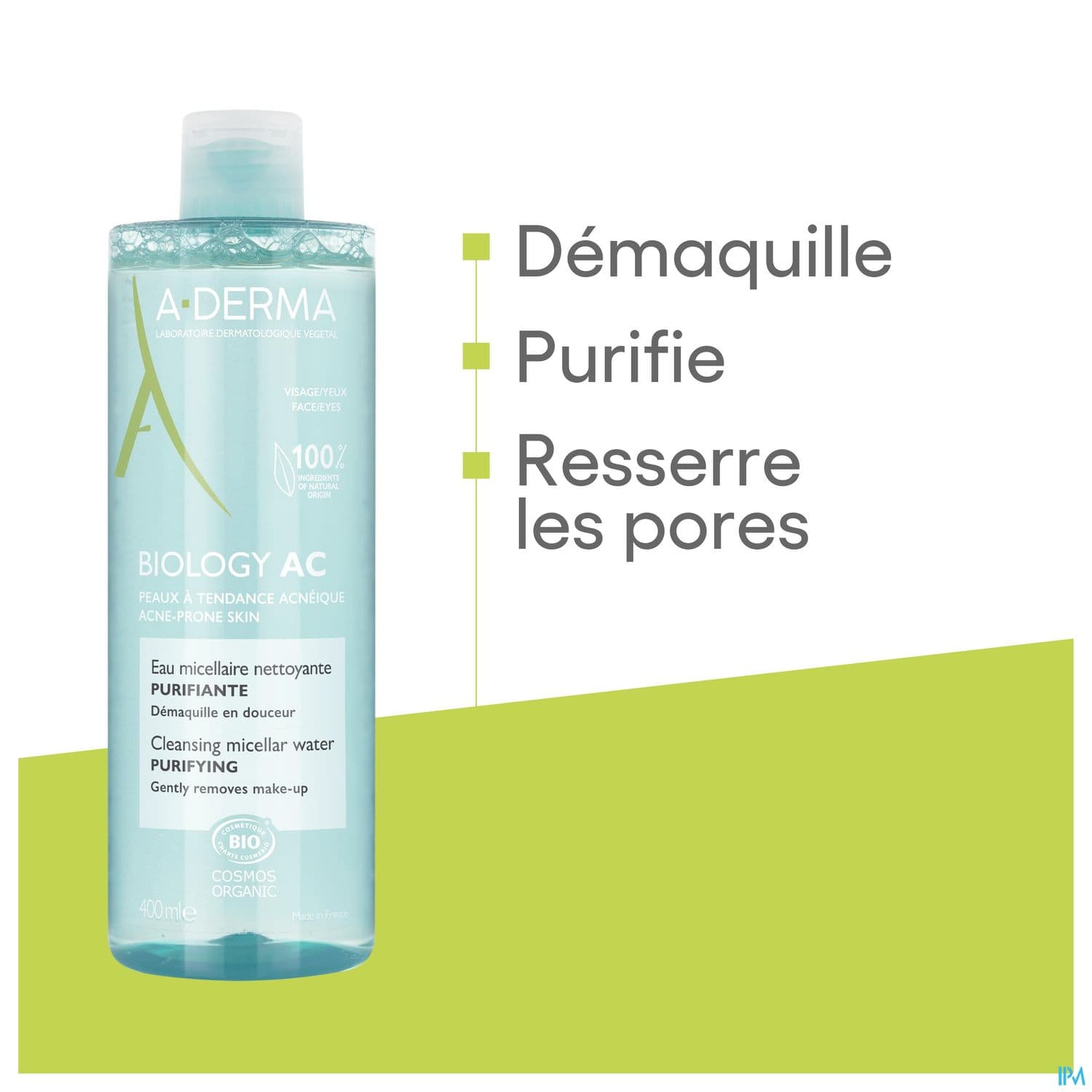 A-DERMA BIOLOGY AC EAU MICEL 400ML