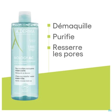 A-DERMA BIOLOGY AC EAU MICEL 400ML