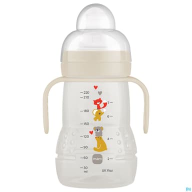 BIB MAM TRANSI UNISEXE SILIC 220ML