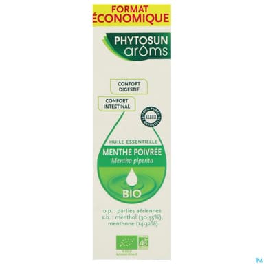 Phytosun Aroms Huile Essentielle Menthe Poivree Bio 30ml