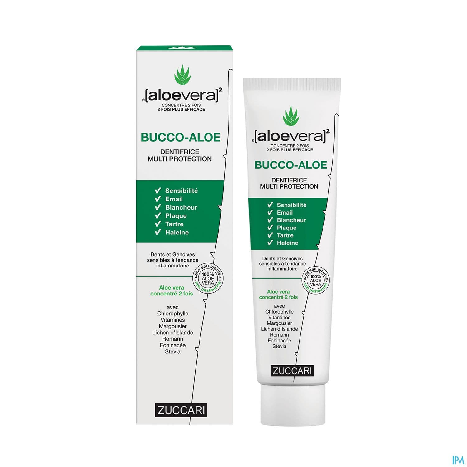 Aloevera Zuccari Naturancia Bucco Aloe Gel Dentifrice 100ml