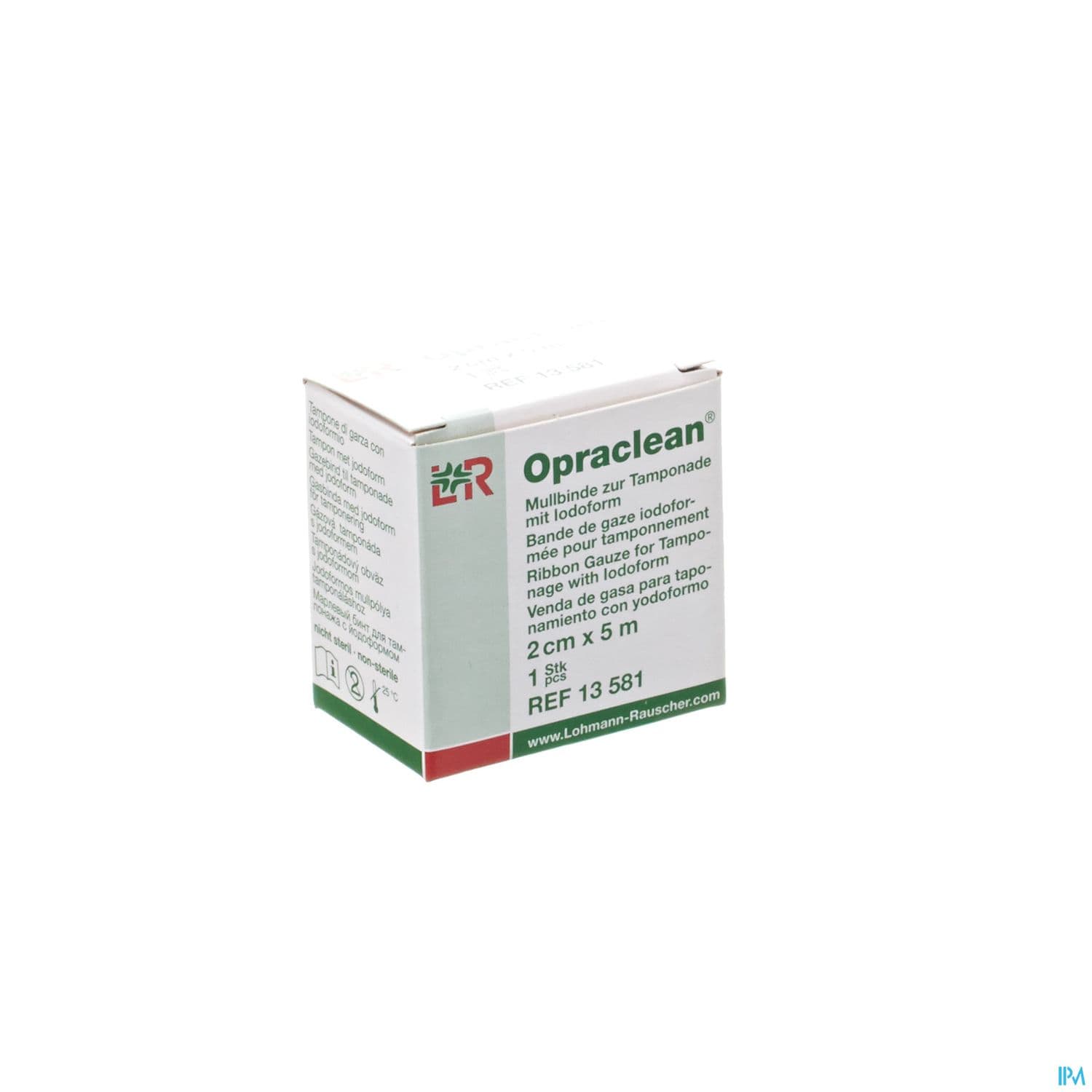 Opraclean Meche De Gaze Iodoformee 5m X 2cm