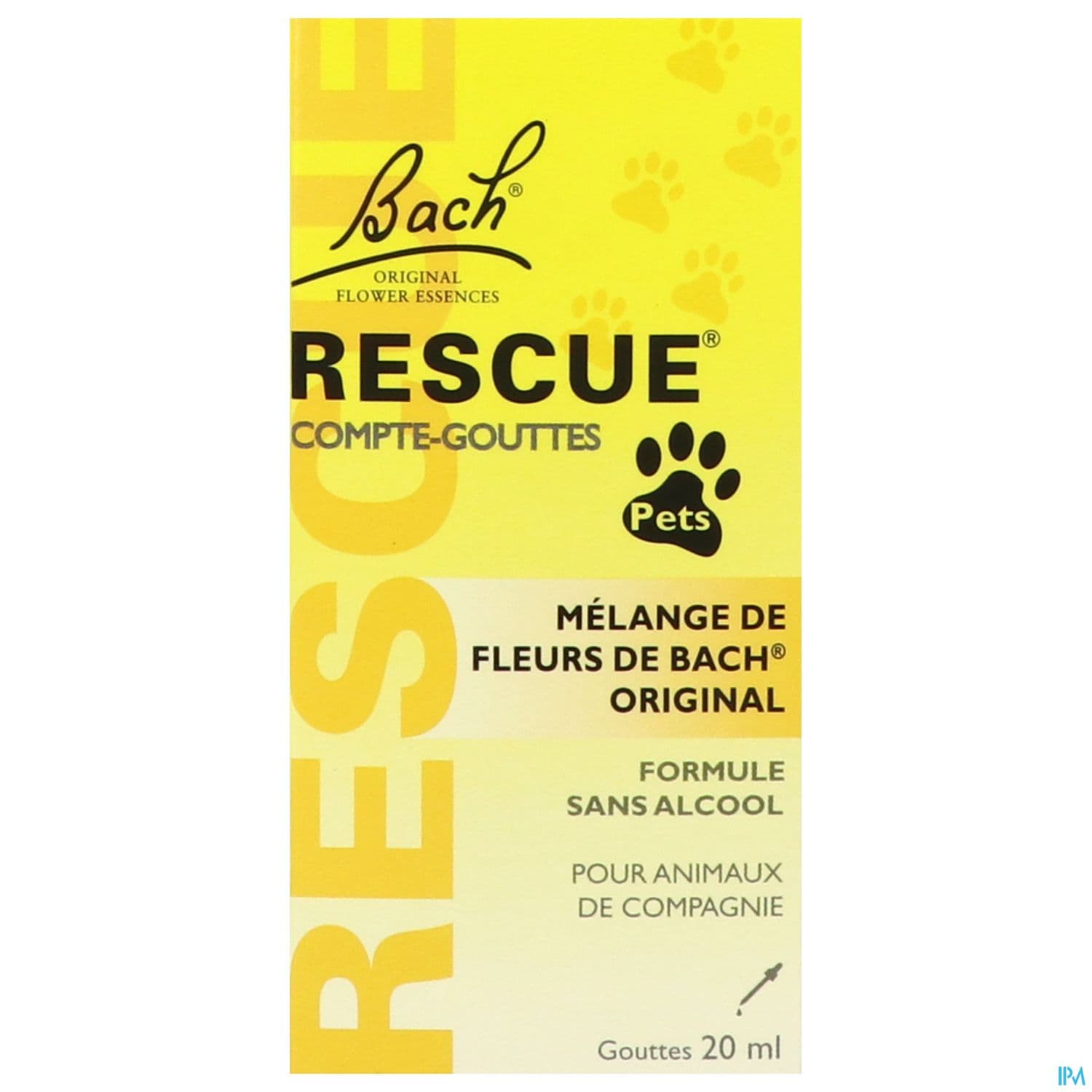 Rescue Bach Pets Compte Gouttes 20ml
