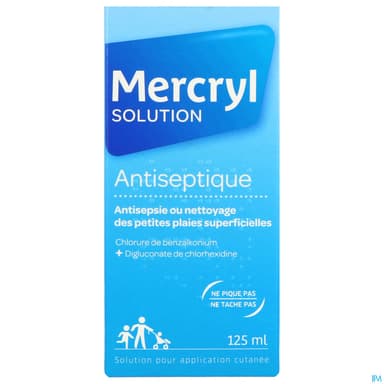 Mercryl Solution Pour Application Cutanee 125ml
