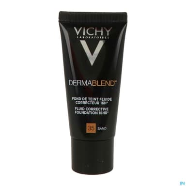 Vichy Dermablend Fluide Fond De Teint Correcteur 35 Sand 30ml