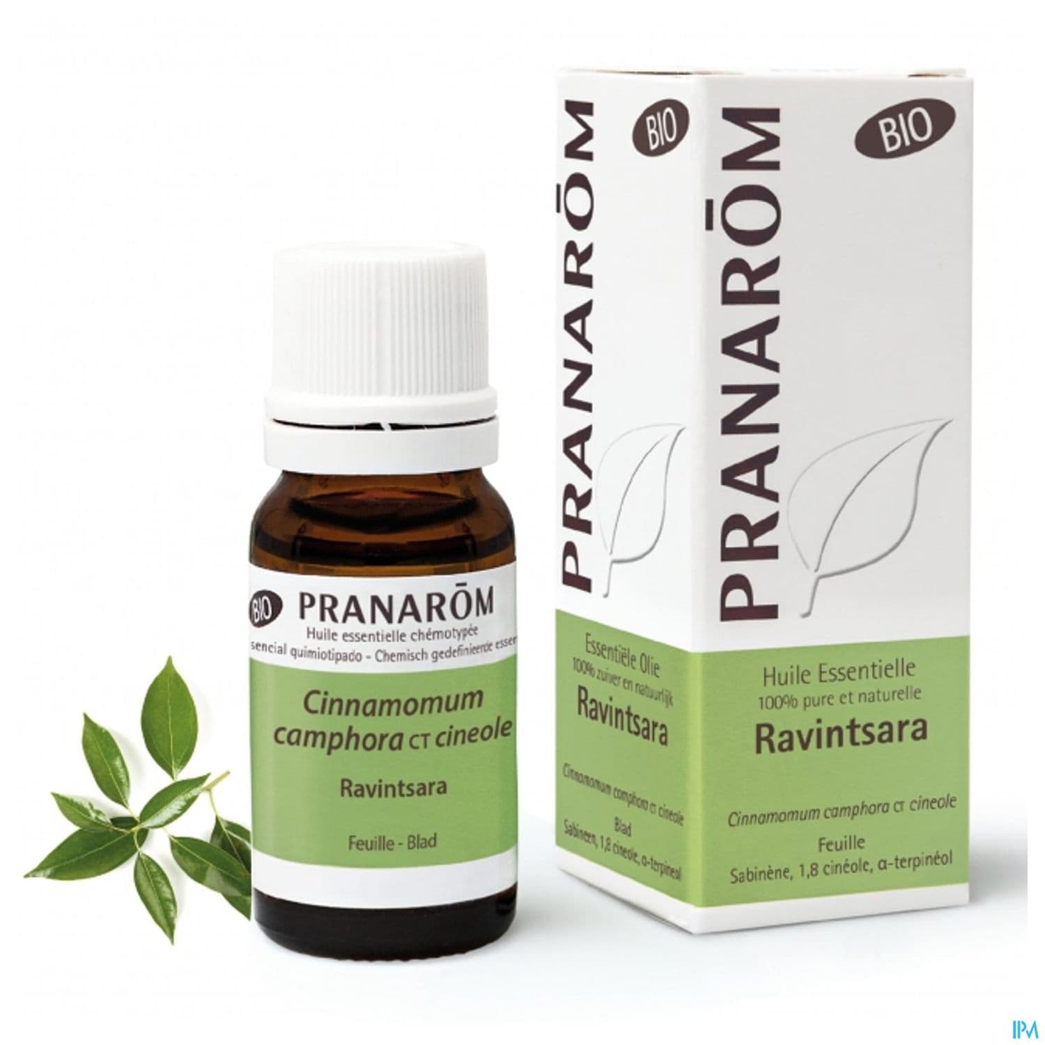 Pranarom Huile Essentielle Bio Ravintsara Feuille 10ml