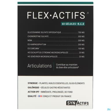 Synactifs Flex Actifs Gelule 60