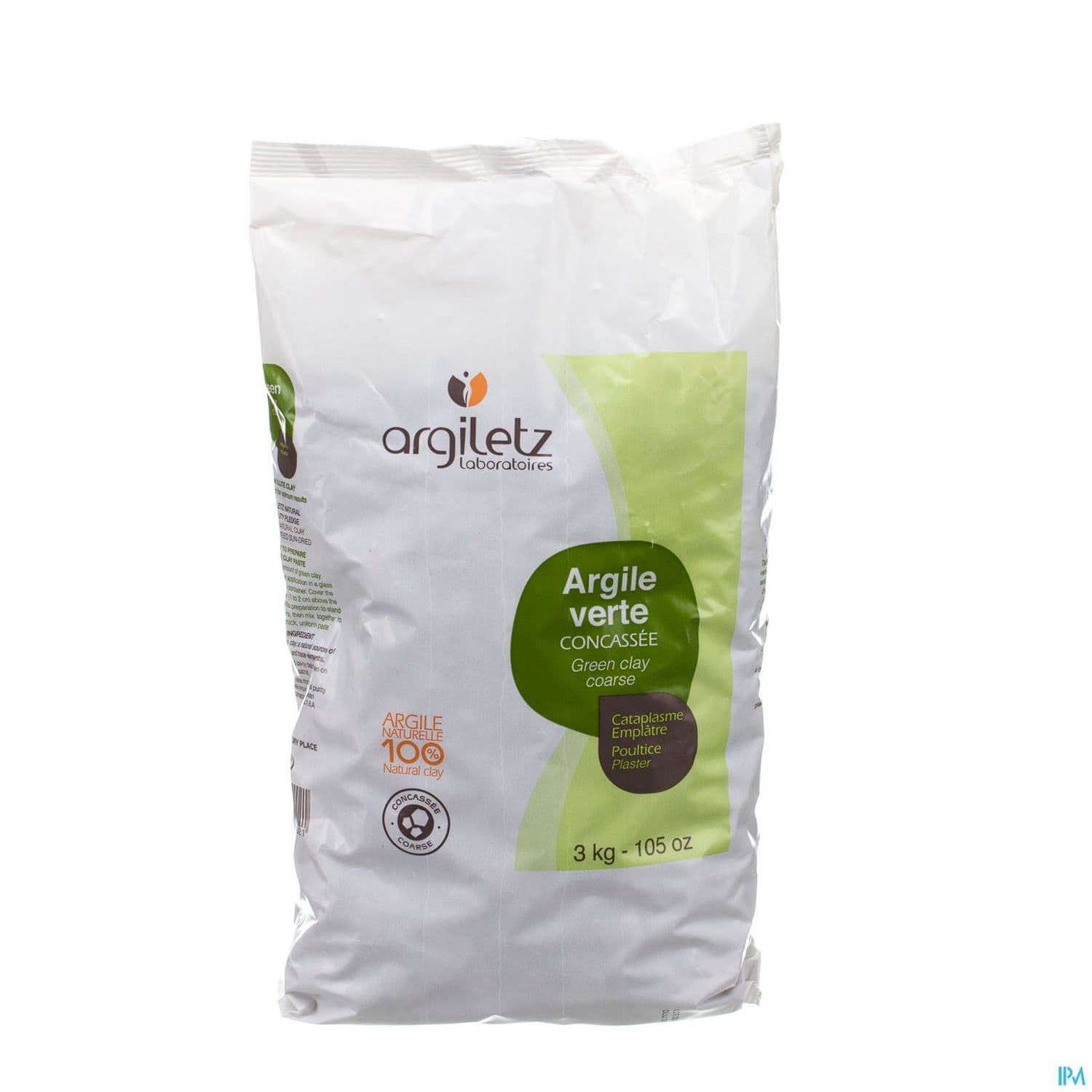 Argiletz Argile Verte Concassee Sac 3kg