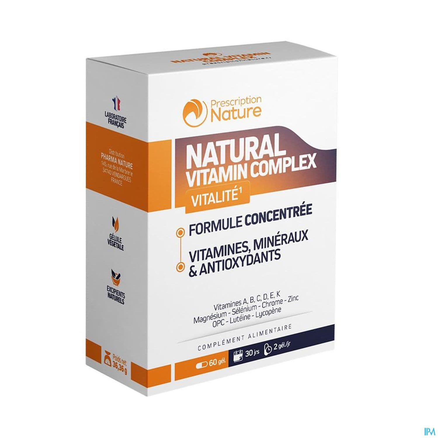 PRESCRIPTION NAT VIT CPLX GELU 60