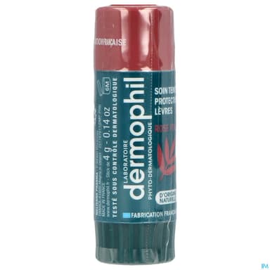 Dermophil Indien Stick Levres Soin Teinte Rose Poudre 4g