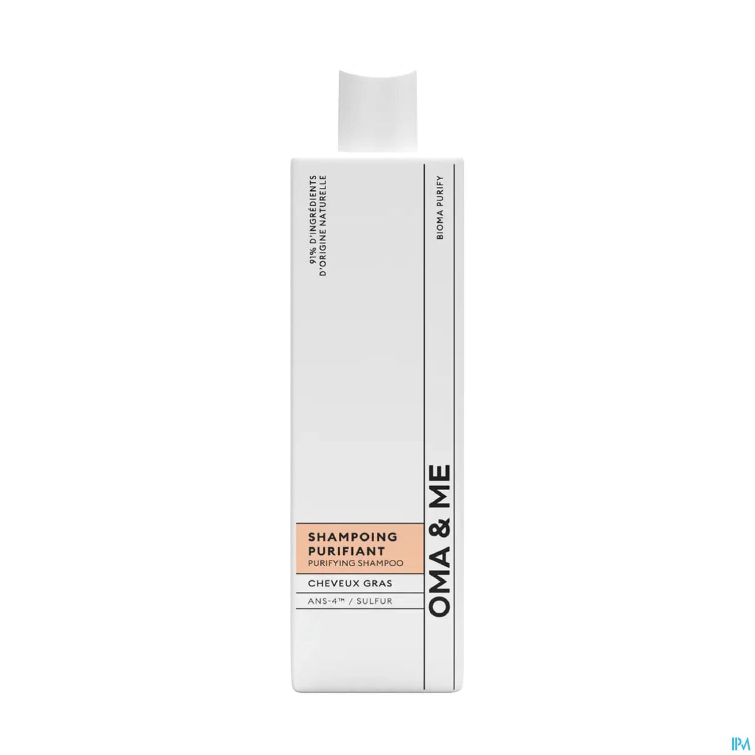 OMA&ME SH PURIF CHEV GRAS 250ML