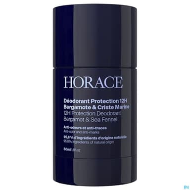 Horace Deodorant Protection 12h Bergamote Et Criste Marine Stick 50ml