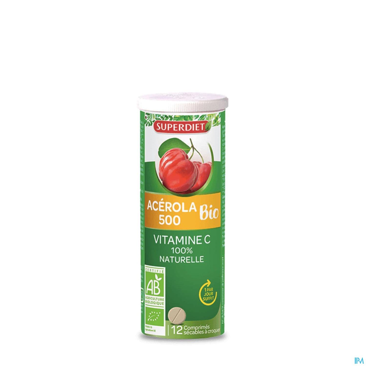 SUPERDIET ACEROLA BIO 500 CPR12