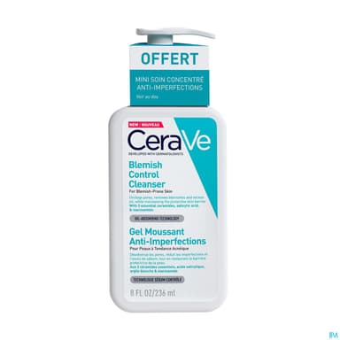 CERAVE GEL MOUSSANT A/IMPERF+MINI