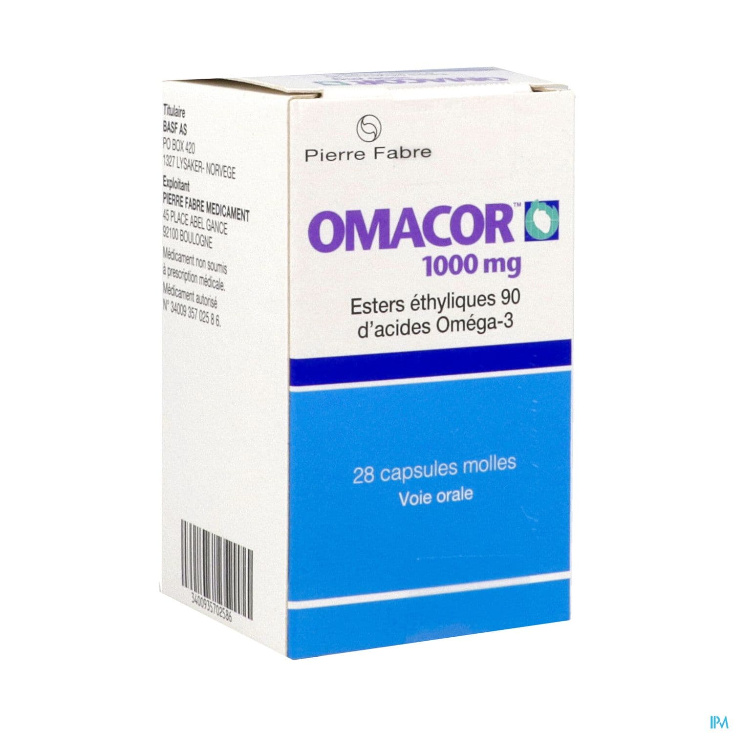 Omacor 1000mg Capsule Molle 28
