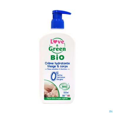 Love Green Bio Creme Hydratante Visage Et Corps 500ml