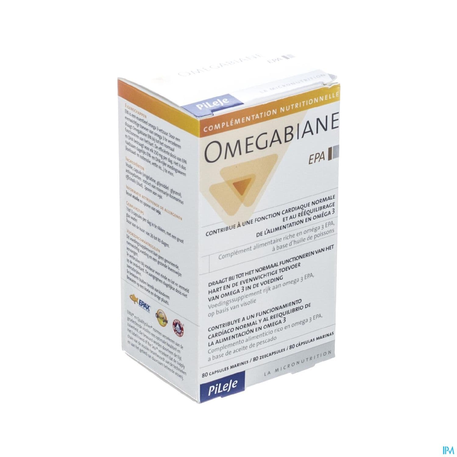 OMEGABIANE EPA HLE CAPS 80