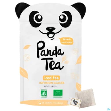PANDA TEA ICED TEA AGRUME SACH 28