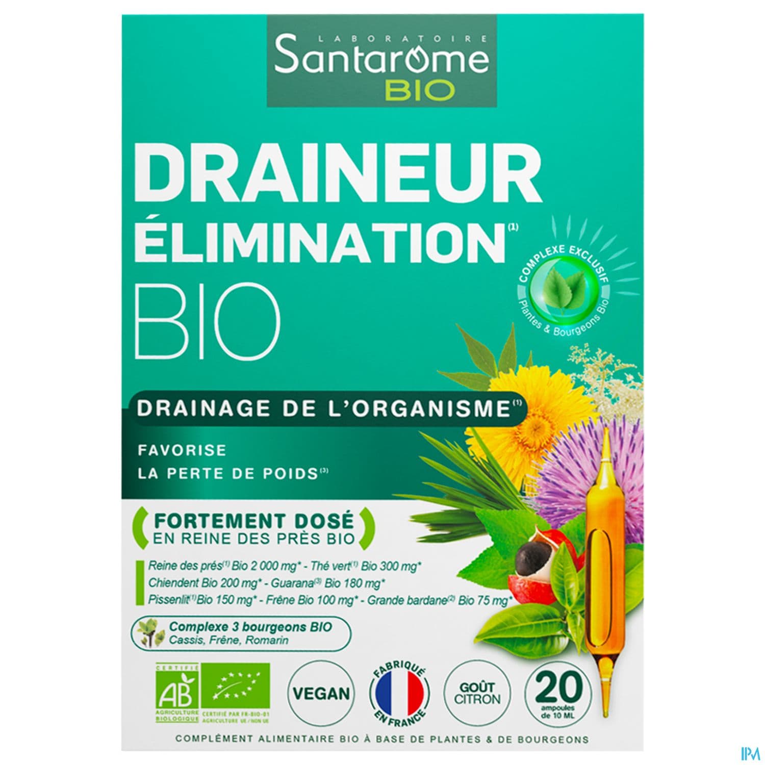 SANTAROME DRAINEUR BIO AMP 20