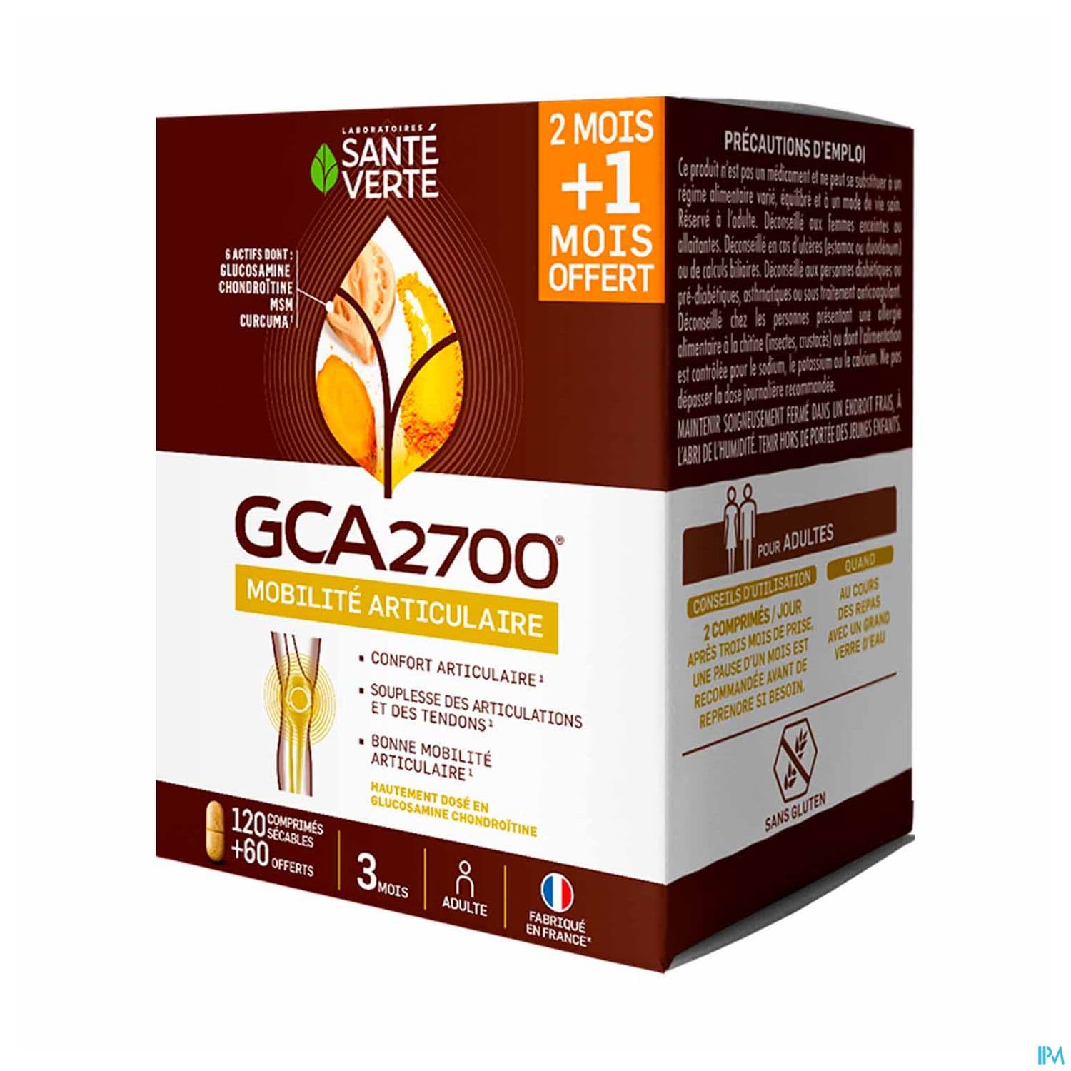 GCA 2700 SANTE VERTE CPR 60 X3