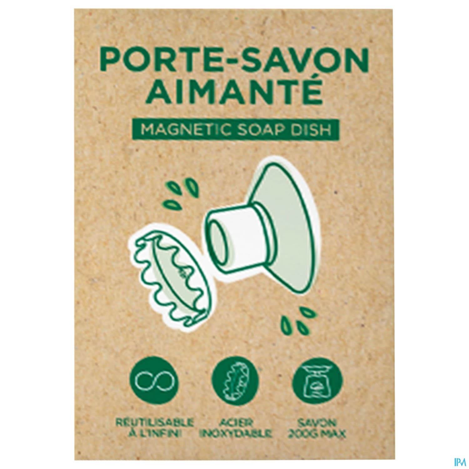Mkl Green Nature Porte Savon Magnetique