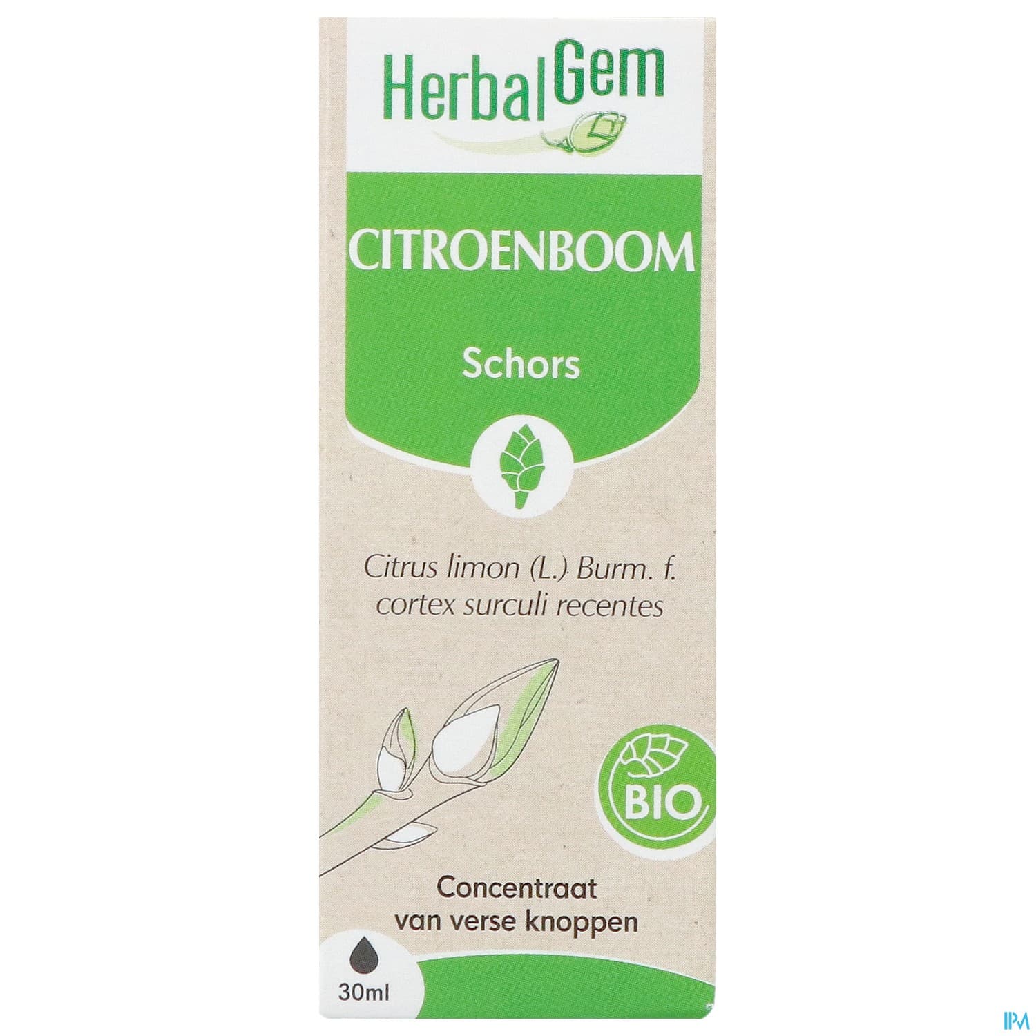 Herbalgem Citronnier Bourgeon Macerat Gly Bio 30ml