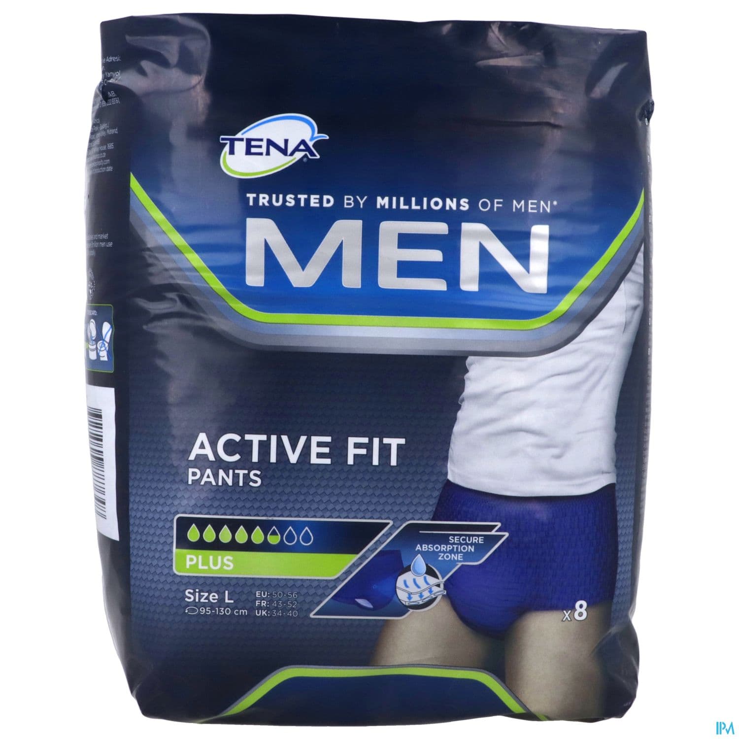 Tena Men Active Fit Slip Absorbant Large 8