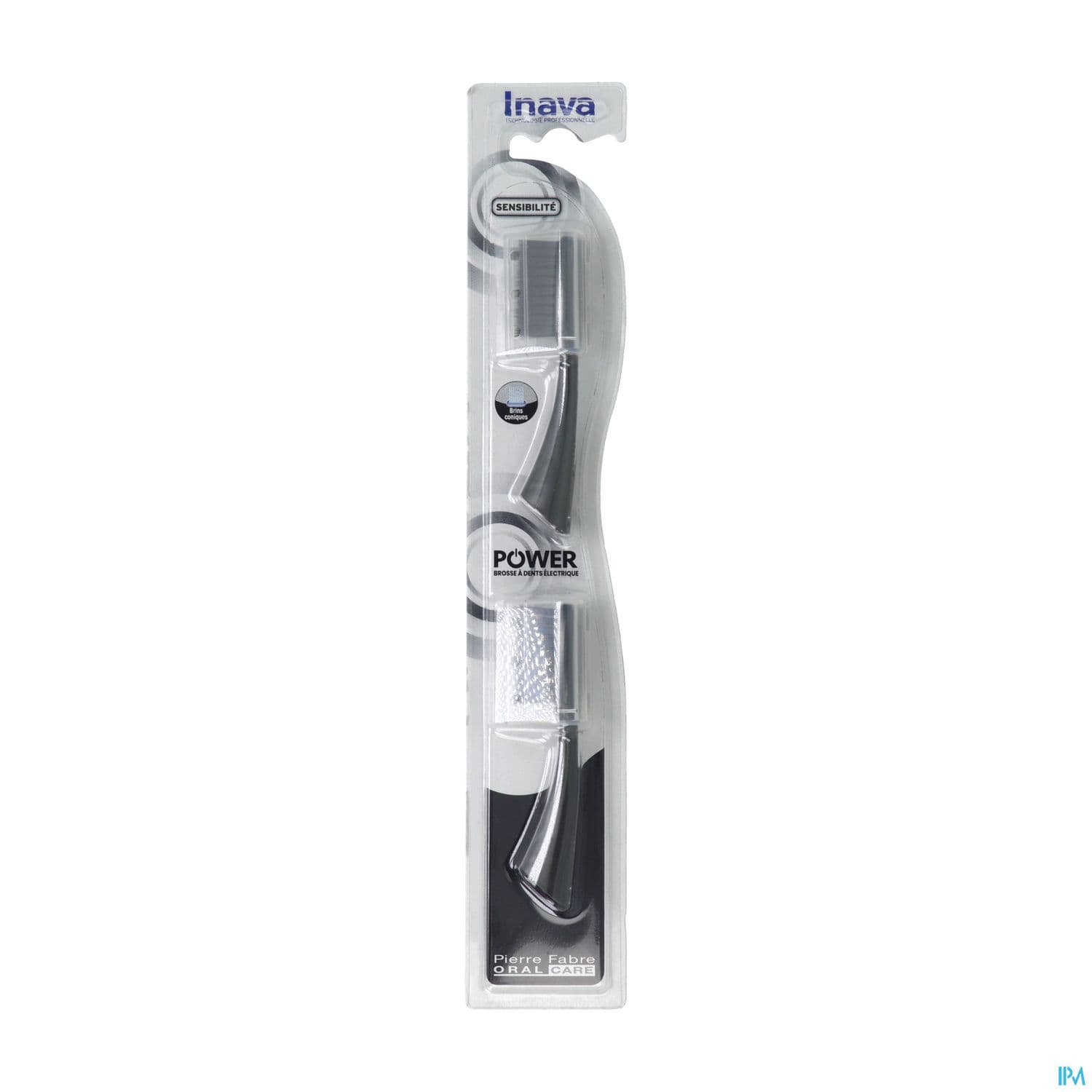 Inava Power Recharge Pour Brosse A Dents Electrique Black
