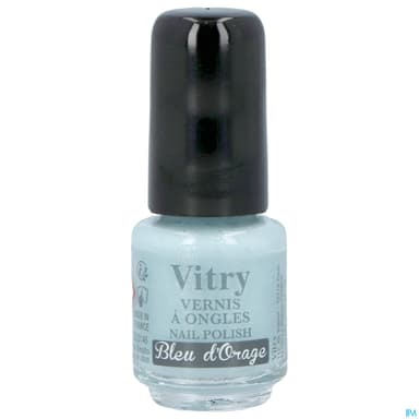 Vitry Vernis Ongles Bleu Orage Mini 4ml