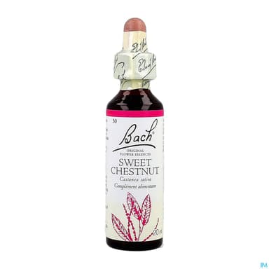 Fleurs De Bach Original 30 Sweet Chestnut Compte Gouttes 20ml